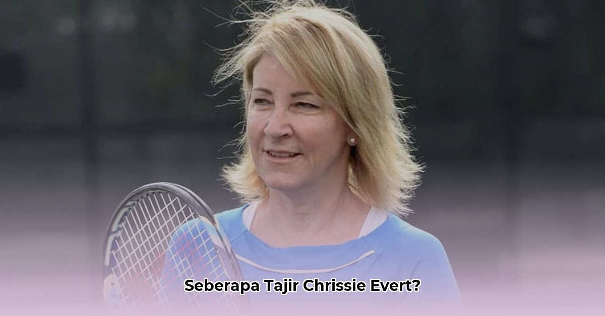 chrissie evert net worth